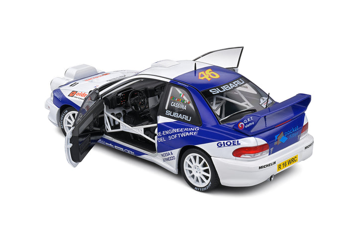 1/18 Subaru Impreza S5 WRC99 White Rally Azimut Di Monza 2000_7