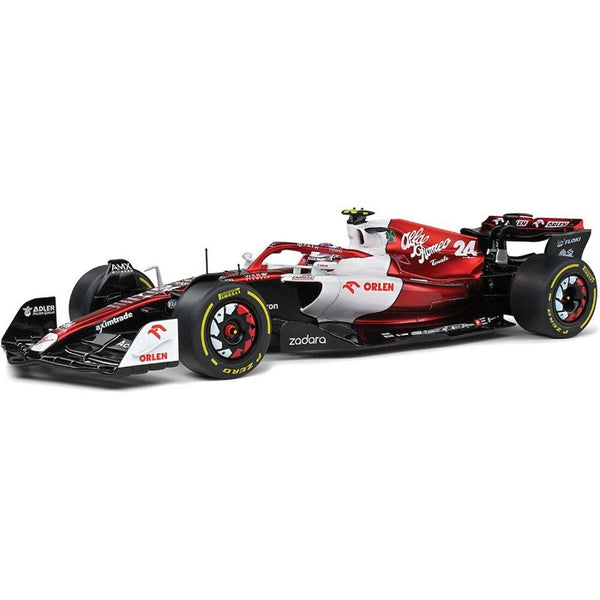 1/18 Alfa Romeo C42 Z.Guanyu White Canada GP 2022