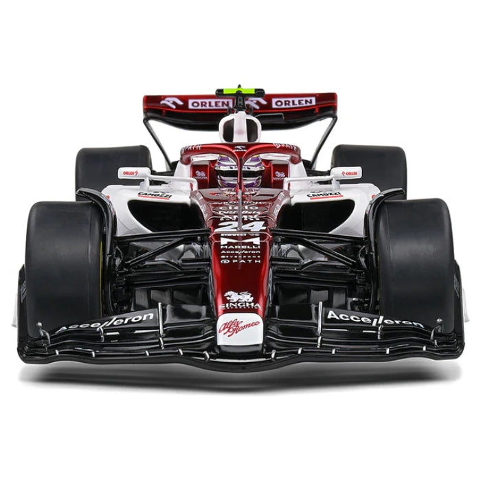 1/18 Alfa Romeo C42 Z.Guanyu White Canada GP 2022