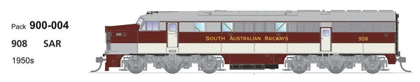 HO 900 Class 900304 908 SAR 1950S DC