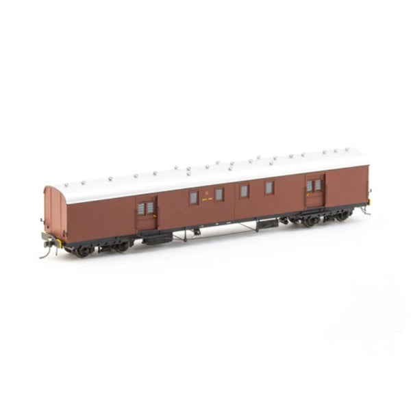 HO KP003 KP 787 Roller bearing bogies Indian Red Silver Roof