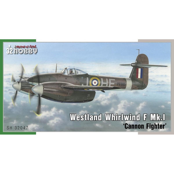 image1_1/32 Westland Whirlwind Mk.I 'Cannon Fighter' Plastic Model Kit