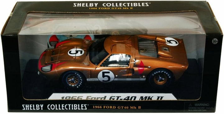 1/18 #5 1966 Ford GT40 MKII Gold_2