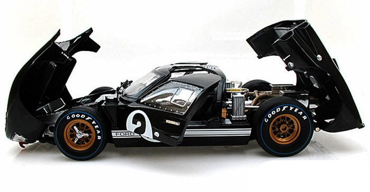 1/18 #2 1966 GT40 Mk II Black LeMans Winner_3