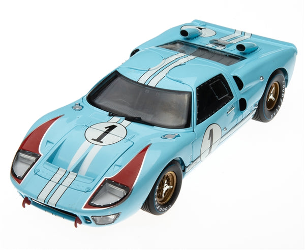 1/18 1966 #1 GT40 MK11 Gulf Blue LeMans Winner