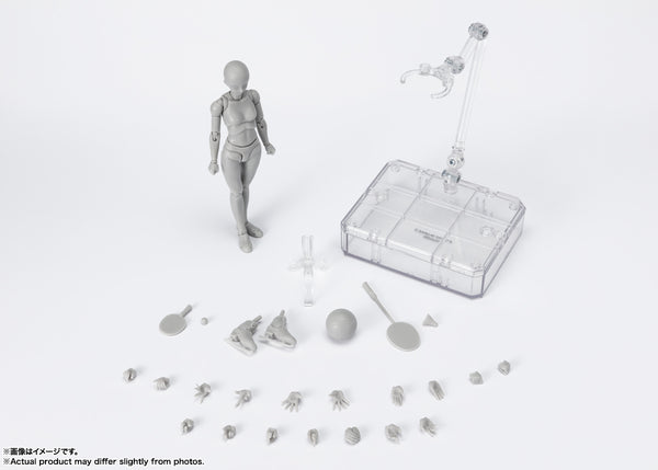 S.H.Figuarts Body-Chan -Sports- Edition Dx Set (Gray Color Ver.)