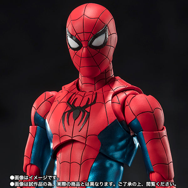 S.H.Figuarts SpiderMan [New Red & Blue Suit] (SpiderMan: No Way Home)