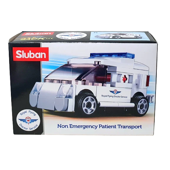 Power Bricks Official Royal Flying Doctor Service Patient Transport Vehicle