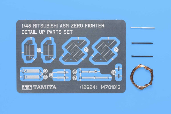 1/48 A6M Zero Detail Up Parts Set