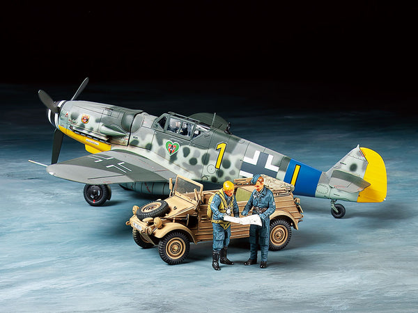 1/48 Messerschmitt Bf109 G-6 and Kubelwagen Type 82 Set