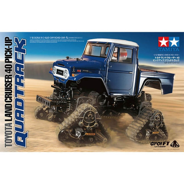 1/12 RC Toyota Land Cruiser 40 QUADTRACK No ESC