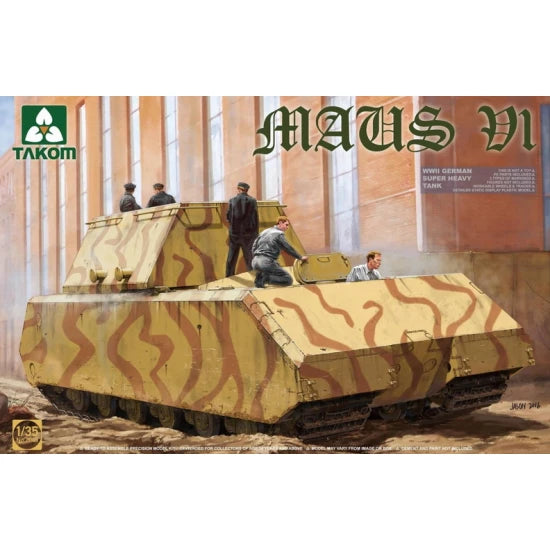 image1_1/35 WWII German Super Heavy Tank Maus V1 Plastic Model Kit