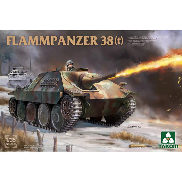 image1_1/35 Flammpanzer 38(T) Plastic Model Kit