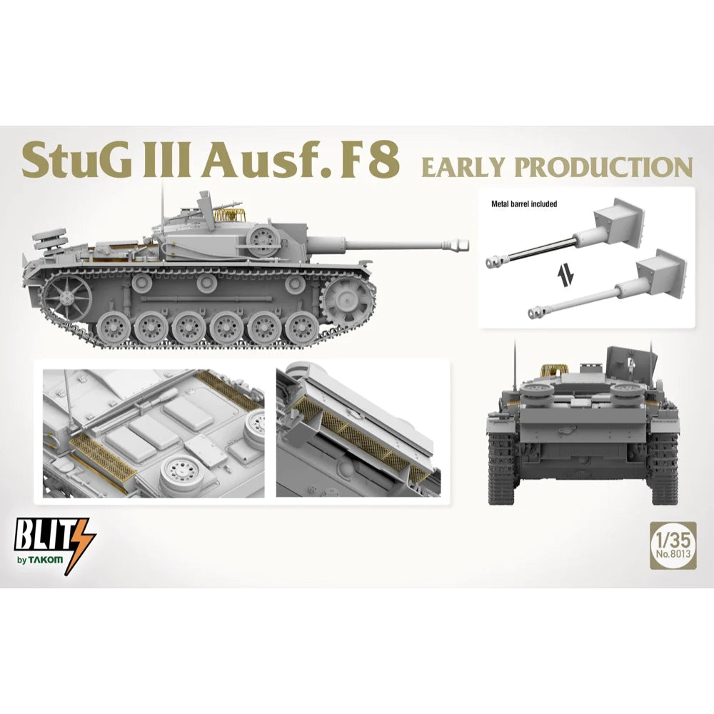 1/35 StuG III Ausf.F8 Early Prodution – Hobbyco