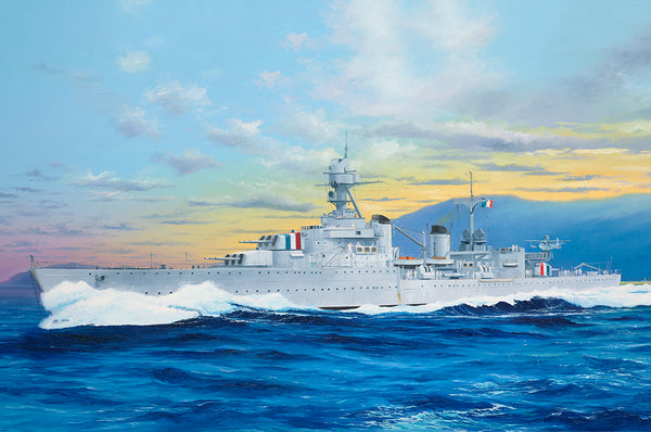 1/350 French Light Cruiser Marseillaise Plastic Model Kit_1