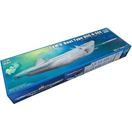 image1_1/48 DKM U-Boat Type VIIC U-552 Plastic Model Kit