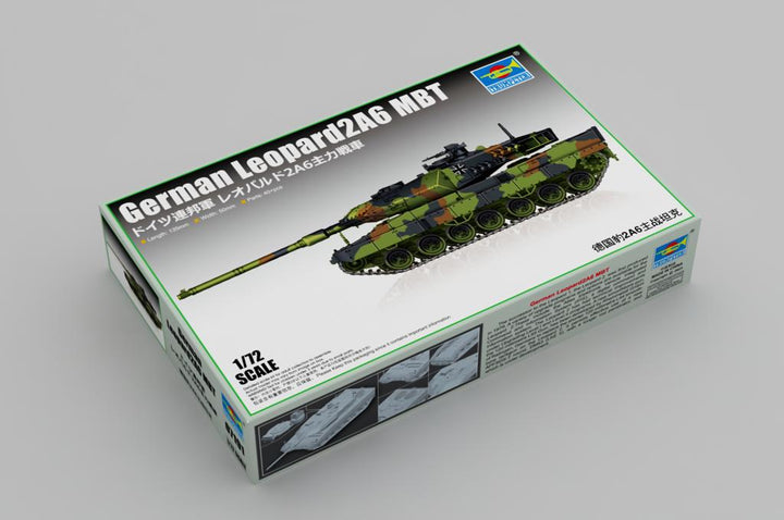 1/72 German Leopard2A6 MBT Plastic Model Kit_2