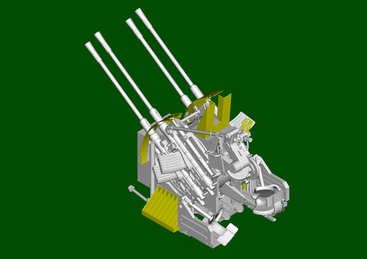 1/35 L4500A MIT 2cm Flak 38 Plastic Model Kit_6