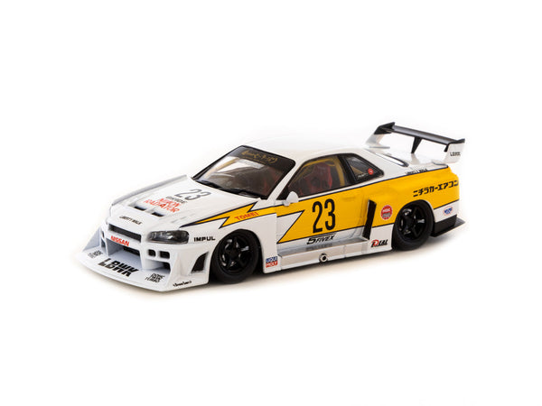 1/43 LB-ER34 Super Silhouette Skyline - White