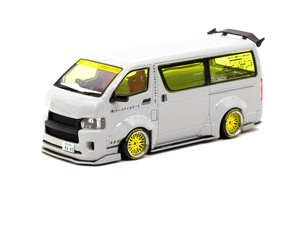 1/43 Toyota Hiace Widebody - Grey - Brand New Tooling