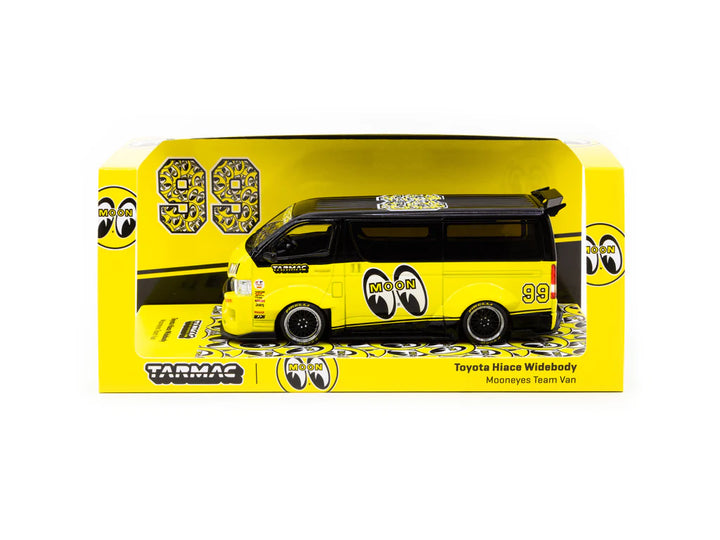 1/43 Toyota Hiace Widebody Mooneyes Team Van_3