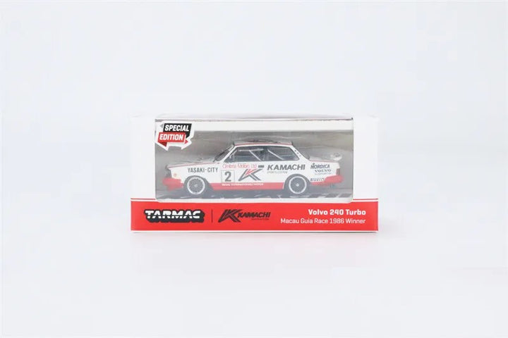 1/64 Volvo 240 Turbo Macau Guia Race 1986 Winner Johnny Cecotto with Container_5