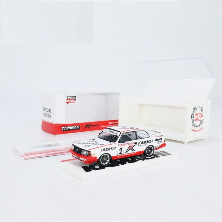 1/64 Volvo 240 Turbo Macau Guia Race 1986 Winner Johnny Cecotto with Container_1