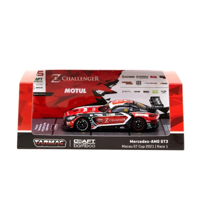 1/64 Mercedes-AMG GT3 - Macau GT Cup 2021 - Race 1 - Craft-Bamboo Racing - Darryl O'Young