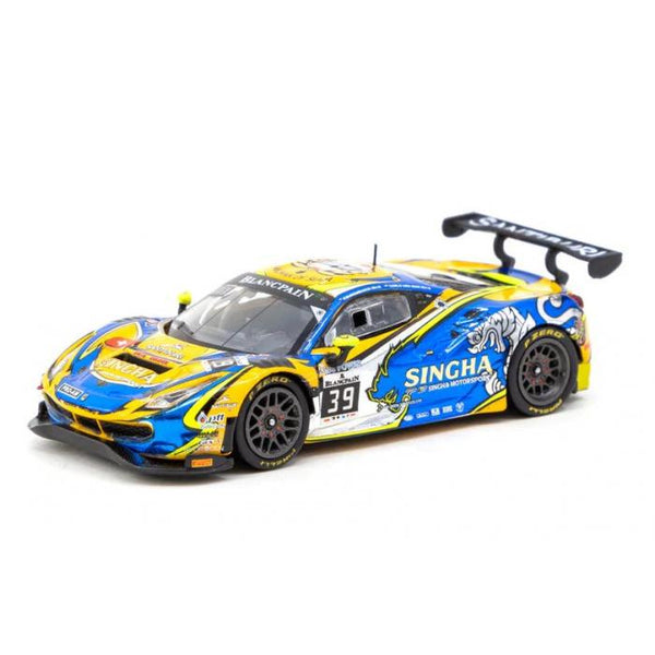 1/64 #39 Ferrari 488 GT3 Blancpain GT Series 2018 Bhirombhakdi/Van Dam 2022 HK Special Edition