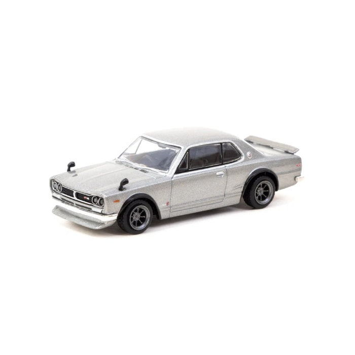 1/64 Nissan Skyline 2000 GT-R (KPGC10) Silver Global64 Series Success