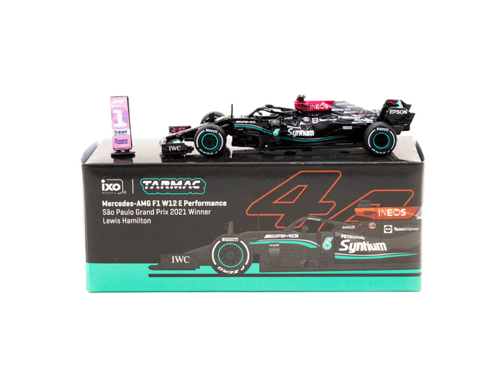 1/64 Mercedes AMG F1 W12 E Performance São Paulo Grand Prix 2021 Winner Lewis Hamilton_3