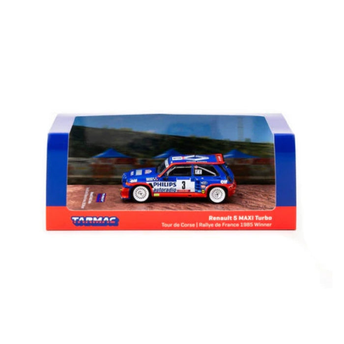 1/64 Renault 5 MAXI Turbo Tour de Corse Rallye de France '85 Winner Jean Ragnotti / Pierre Thimonier