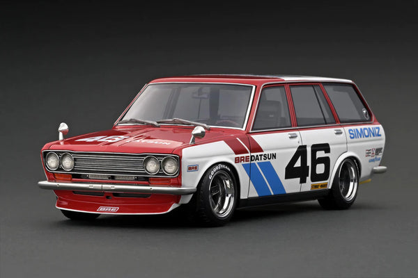 1/18 Datsun Bluebird (510) Wagon - Red/White