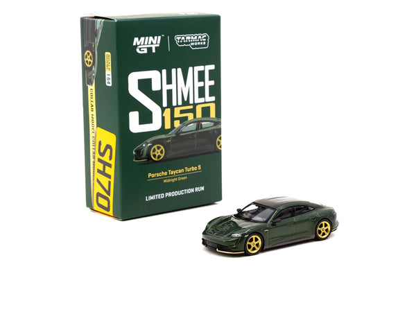 1/64 Porsche Taycan Turbo S - Midnight Green_1