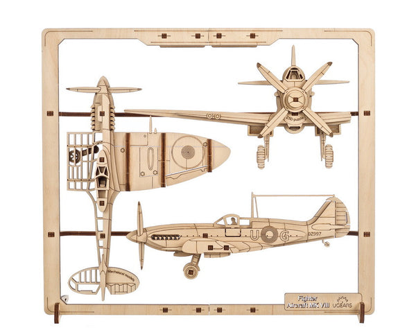 47pc Fighter Aircraft 2.5D Puzzle_1