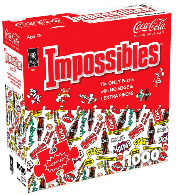 1000pc Impossibles Coca-Cola Pop Fizz Puzzle