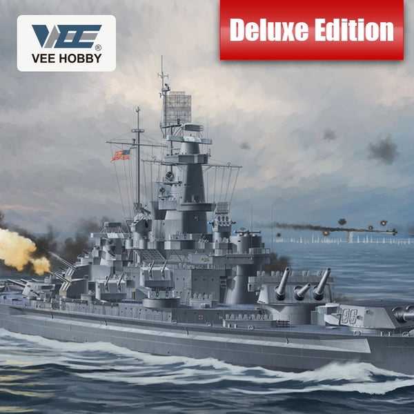 1/700 South Dakota Battleship BB-57 1944 Deluxe Edition