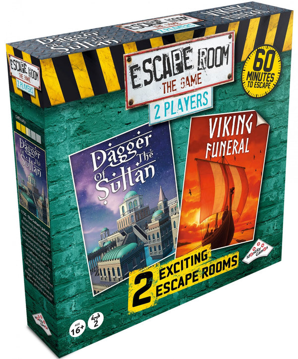 Escape Room The Game: Dagger Of The Sultan and Viking Funeral (2 Players)