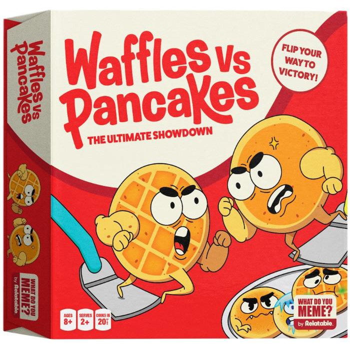 Waffles vs Pancakes