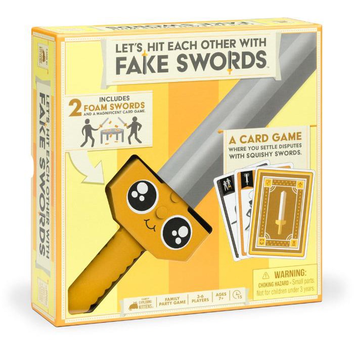 Lets Hit Each Other With Fake Swords