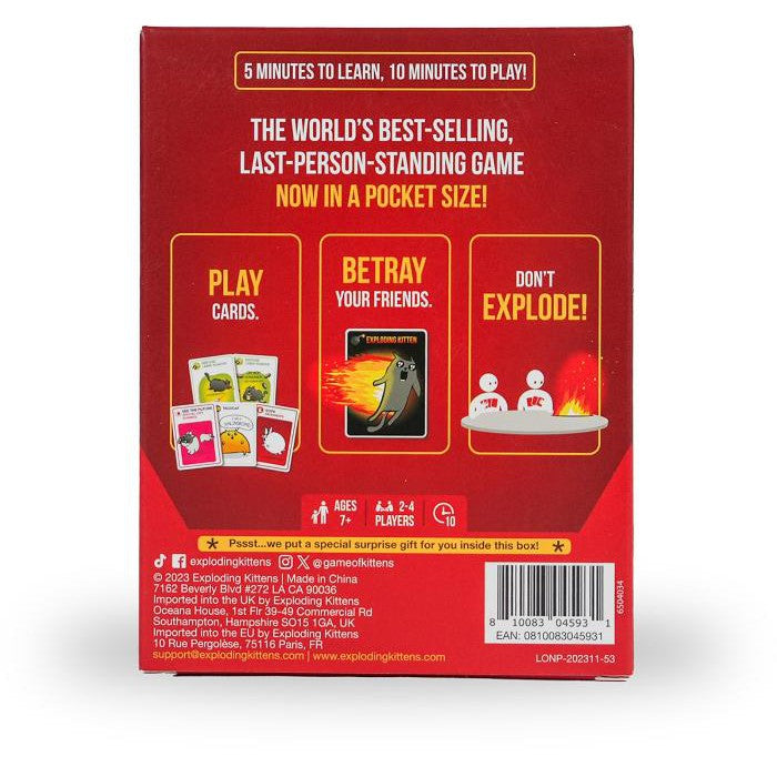 Grab & Game - Exploding Kittens