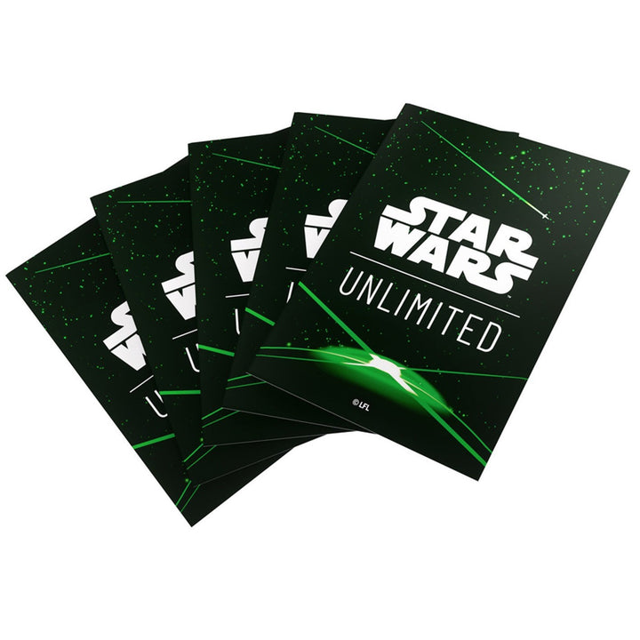 Star Wars Unlimited Art Sleeves - Card Back Green