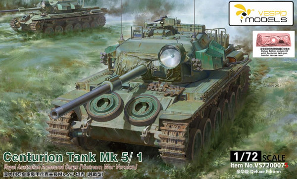 1/72 Centurion Tank Mk5/1 Royal Australian Armoured Corps 3D Print Model Kit_1