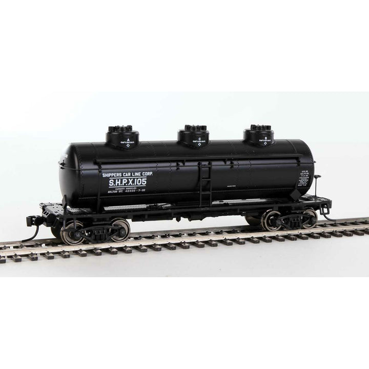 HO 3-Dome Tank Car SHPX#105_1