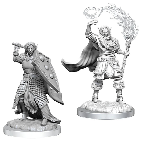 D&D Nolzur's Marvelous Unpainted Miniatures: Elf Cleric Male_1