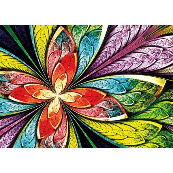 1000pc Colourful Flower Jigsaw Puzzle