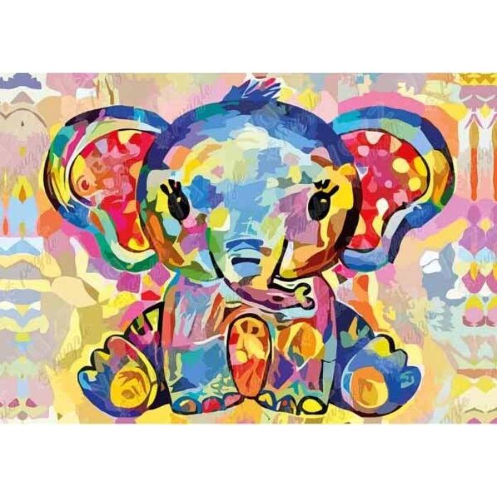 1000pc Baby Elephant Jigsaw Puzzle