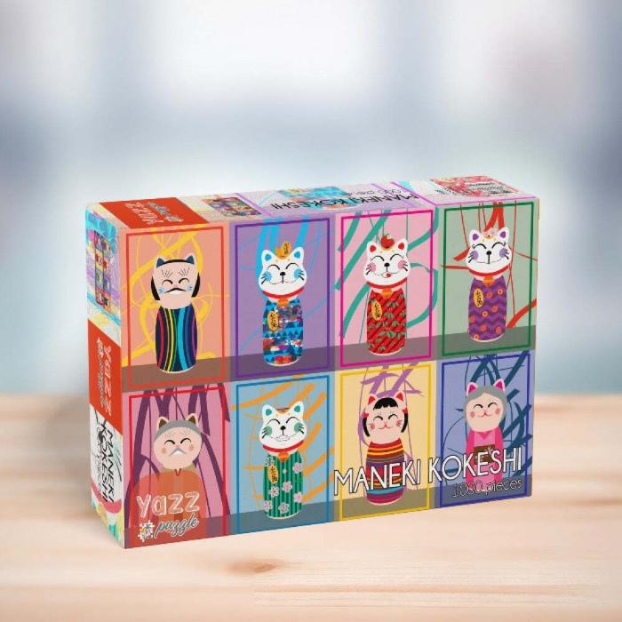 1000pc Maneki Kokeshi Jigsaw Puzzle