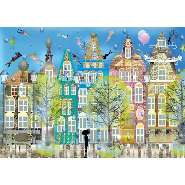 1000pc Belgian City Jigsaw Puzzle