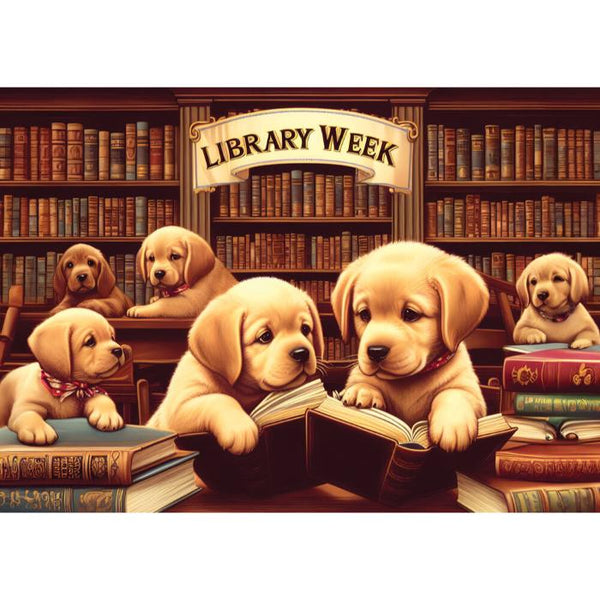 1000pc Library Week Jigsaw Puzzle